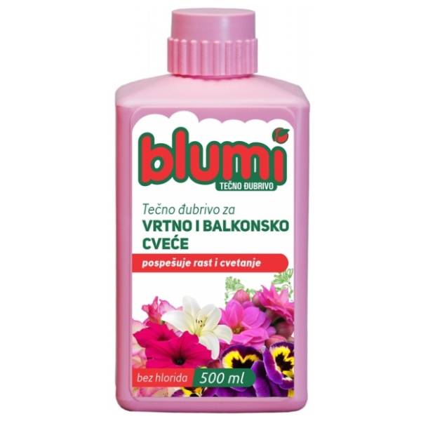BLUMI tečno đubrivo za baštensko cveće 500ml