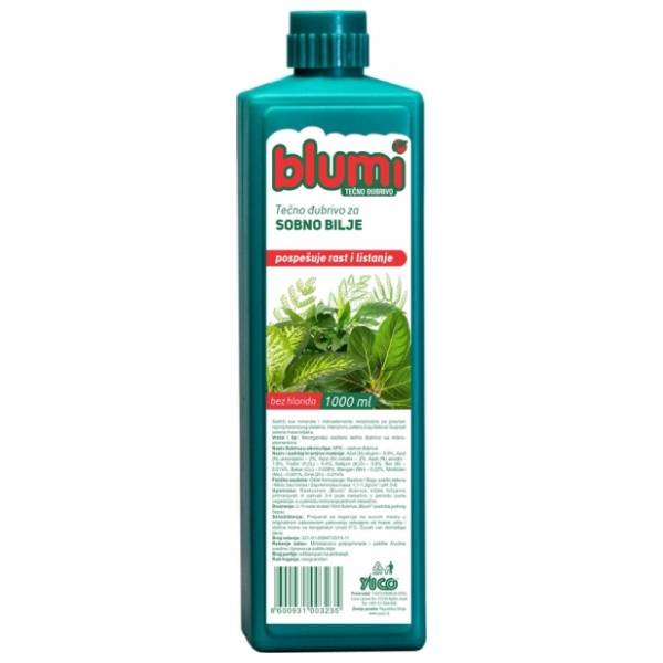 BLUMI tečno đubrivo za cveće 1l