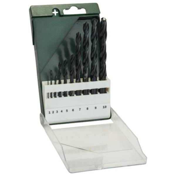 BOSCH 10-delni set burgija za metal HSS-R 2609255030