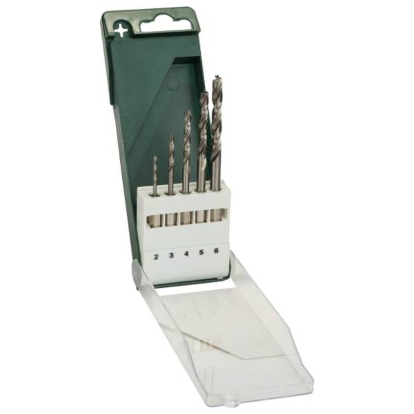 BOSCH 5-delni set burgija za drvo sa šestostranim prihvatom 2609255326