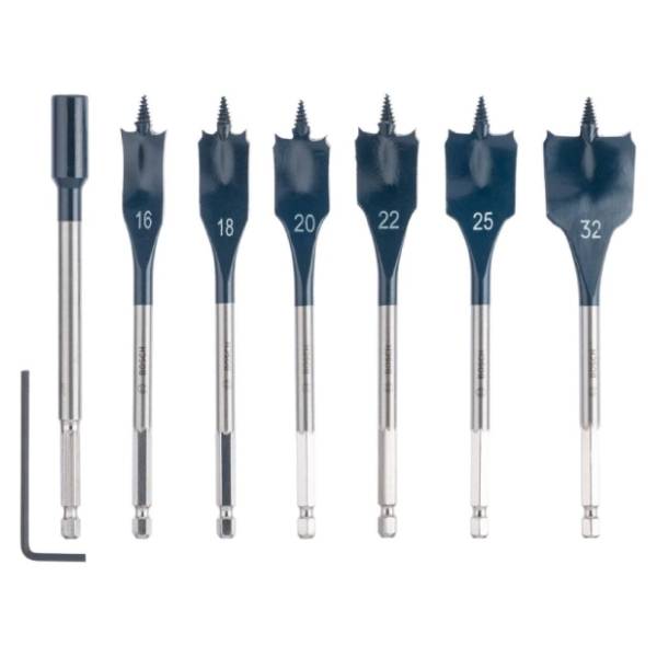 BOSCH 7-delni set pljosnatih burgija Self Cut Speed 2608587009