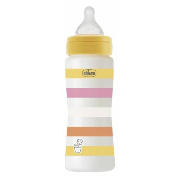 CHICCO flašica WB 330ml žuta