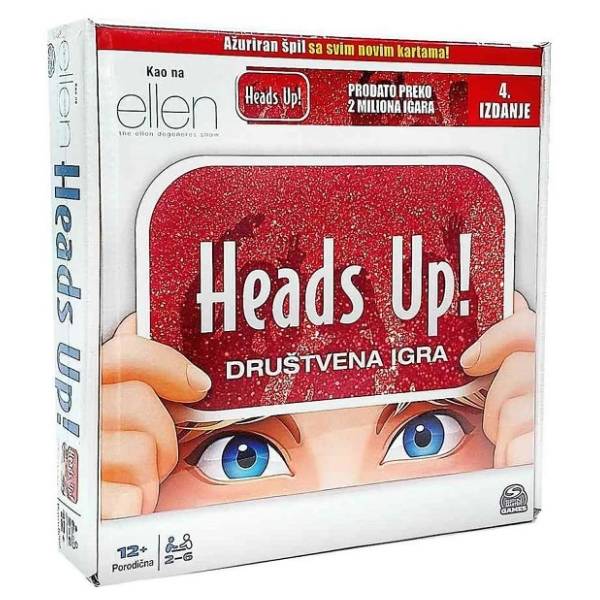 Društvena igra Heads up SPIN MASTER
