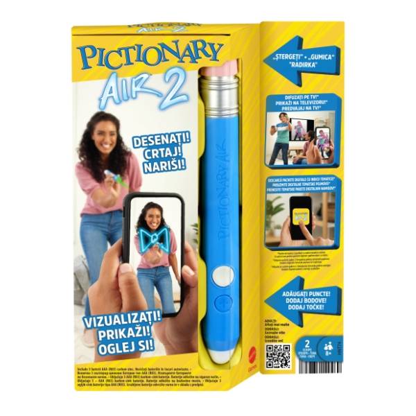 Društvena igra Pictionary Air 2.0 MATTEL GAMES