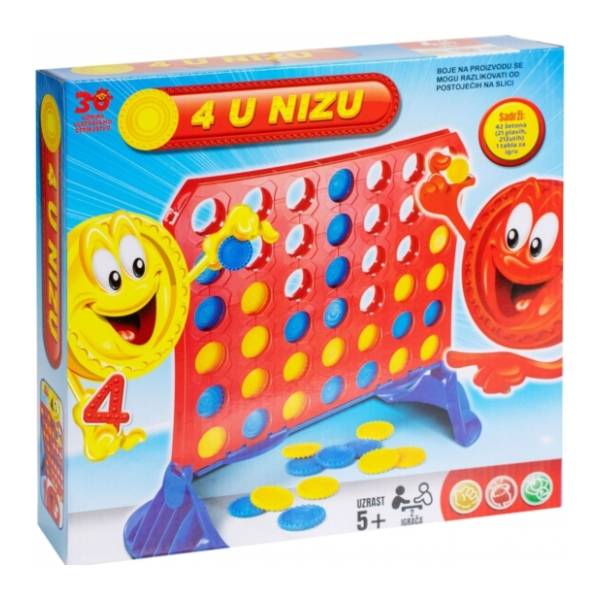 Društvena igra Sastavi 4 u nizu MAGAZA