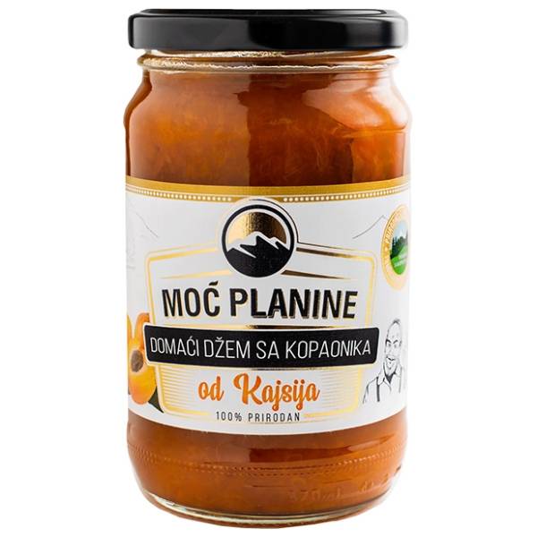 Džem MOĆ PLANINE kajsija 420g