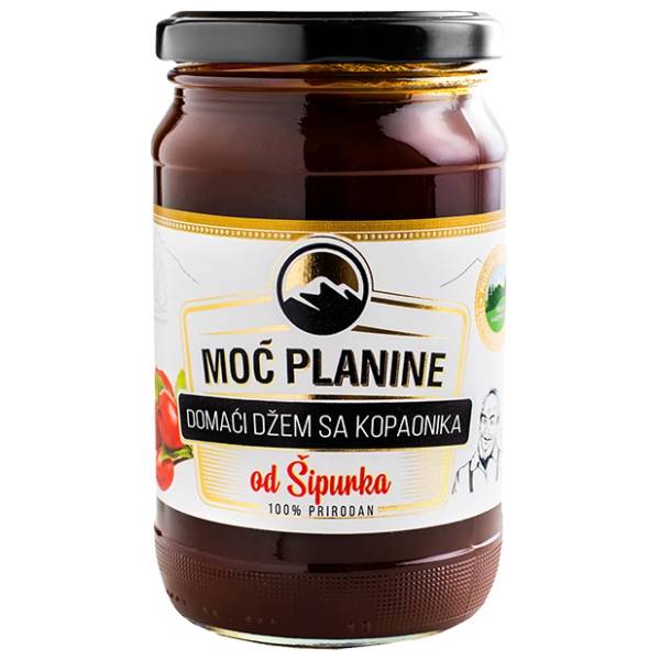 Džem MOĆ PLANINE šipurak 420g