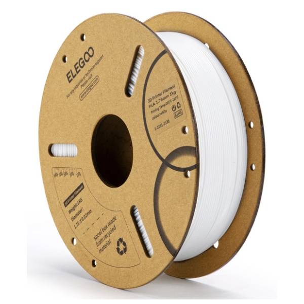 ELEGOO PLA 1,75mm 1kg beli filament za 3D štampač