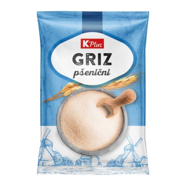 Griz K PLUS pšenični 400g