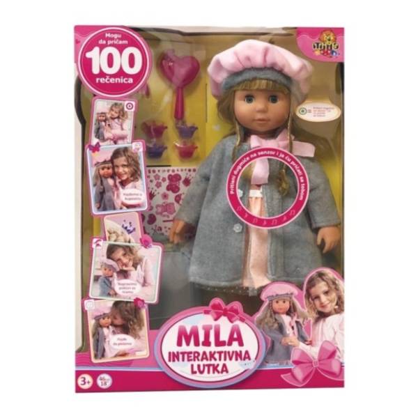 Interaktivna lutka Mila sa 100 rečenica MILLA TOYS