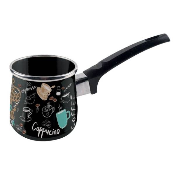 INTEROS emajlirana srednja džezva Decor 2 370ml