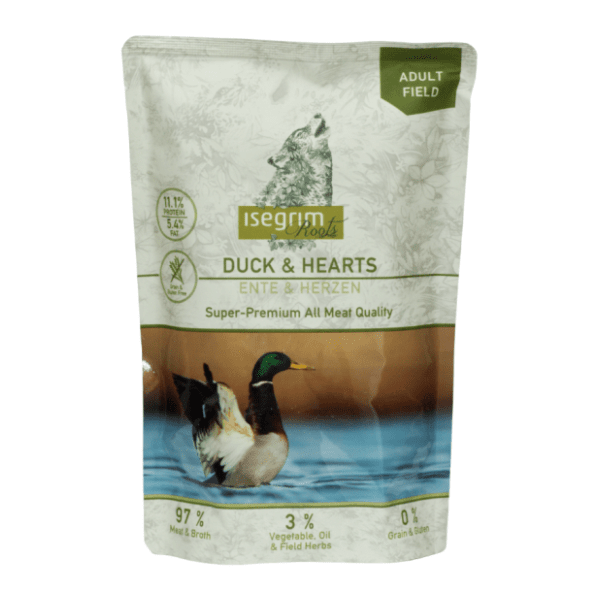 ISEGRIM sos za pse pačetina i srca 410g