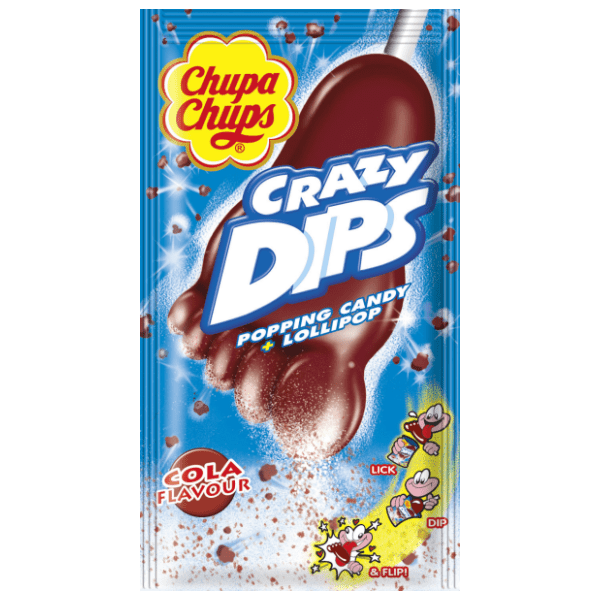 Lizalica CHUPA CHUPS Crazy dips cola 16g