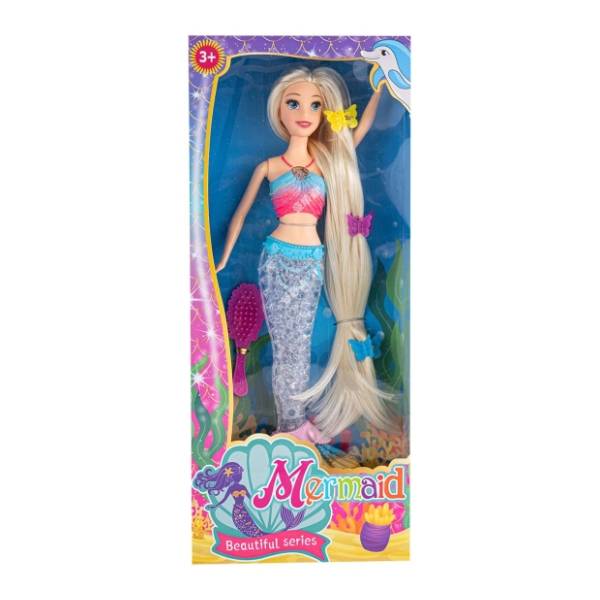 Lutka sirena sa dodacima za ulepšavanje HK MINI