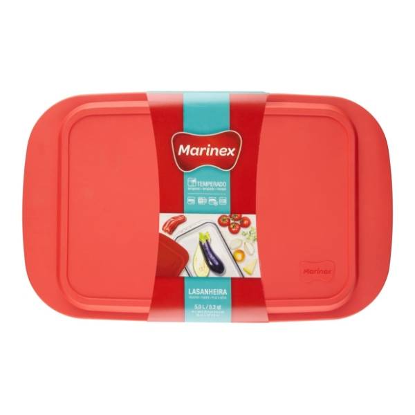 MARINEX vatrostalna posuda sa poklopcem Terrina 5l