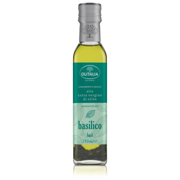 Maslinovo ulje OLITALIA extra virgine bosiljak 250ml
