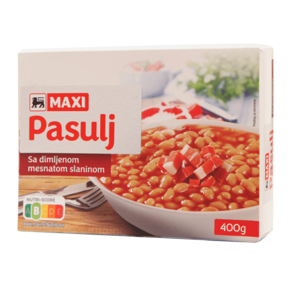 MAXI Pasulj sa slaninom 400g