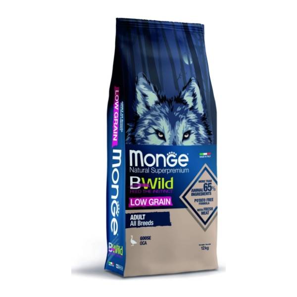 MONGE Bwild adult hrana za pse guska 12kg
