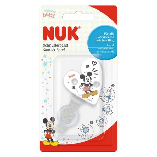 NUK lančić za varalicu Mickey Mouse
