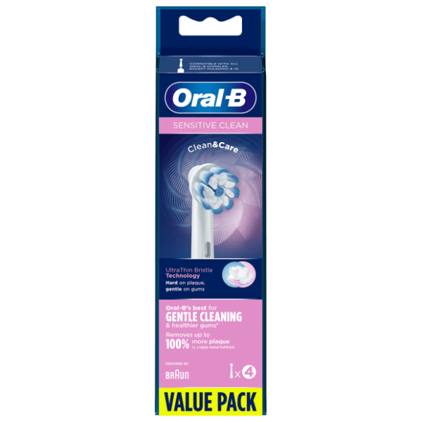 ORAL B Sensitive clean nastavak za električnu četkicu 4kom