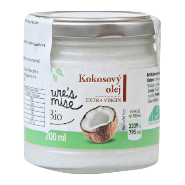 Kokosovo ulje NATURE'S PROMISE organsko 200ml