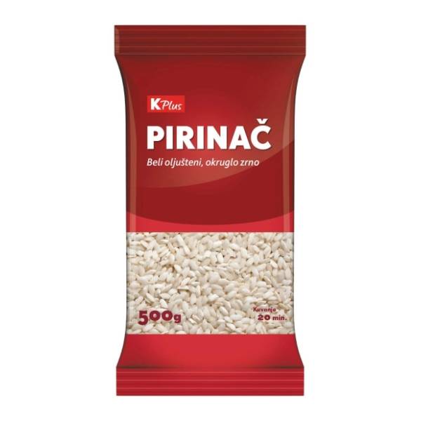 Pirinač K PLUS okruglo zrno 500g