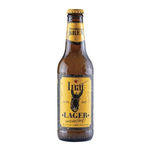 Pivo INAT lager 0,33l