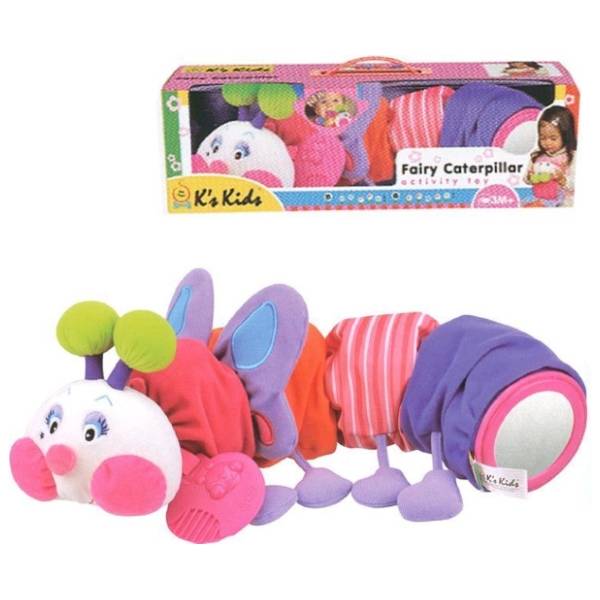 Plišana igračka šarena gusenica KS KIDS