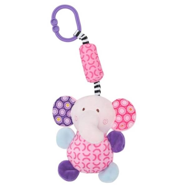 Plišana igračka Campanula slonče LORELLI BERTONI roze