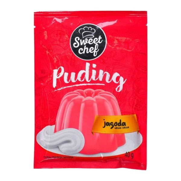 Puding SWEET CHEF jagoda 40g