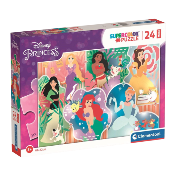 Puzzle Maxi princess CLEMENTONI