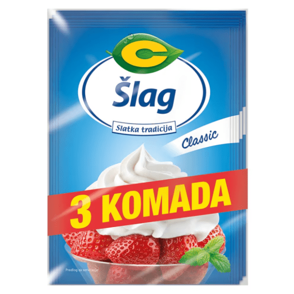 Šlag classic sa vodom C 3x40g