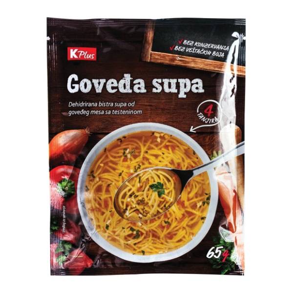 Supa K PLUS goveđa 65g