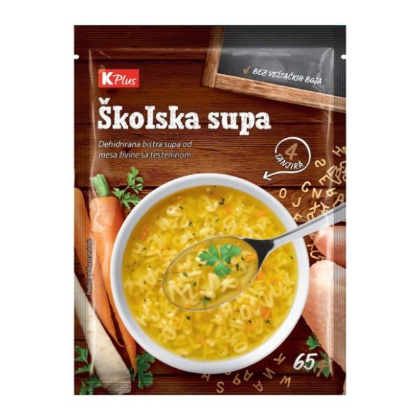 Supa K PLUS školska 65g