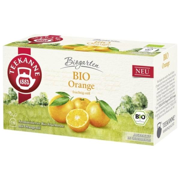 TEEKANNE Bio čaj orange 40,5g