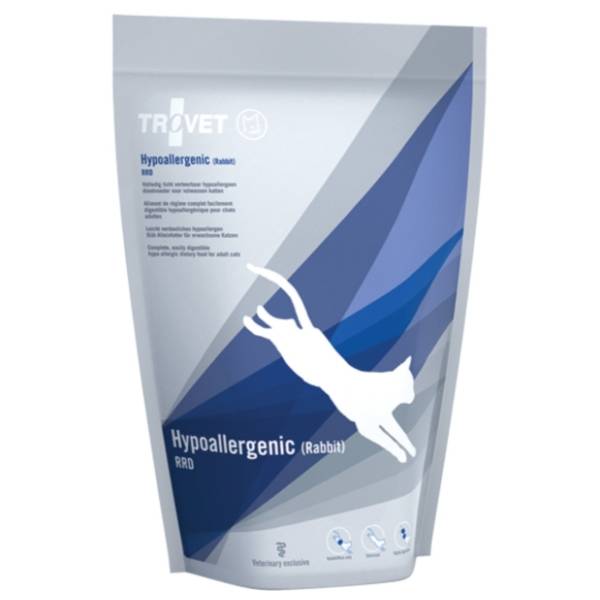TROVET Hypoallergenic hrana za mačke zečetina 500g