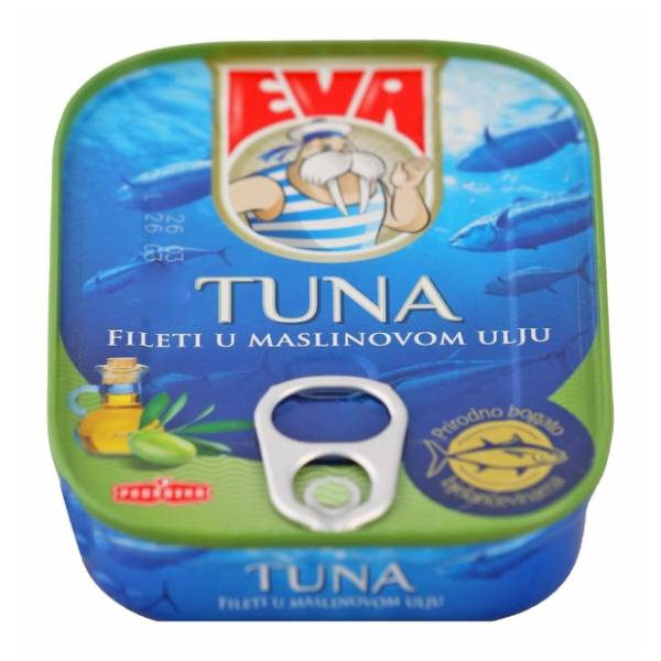 Tunjevina EVA fileti u maslinovom ulju 100g
