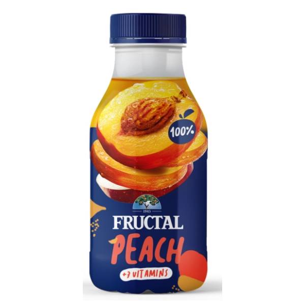 Voćni sok FRUCTAL breskva i jabuka 100% 330ml