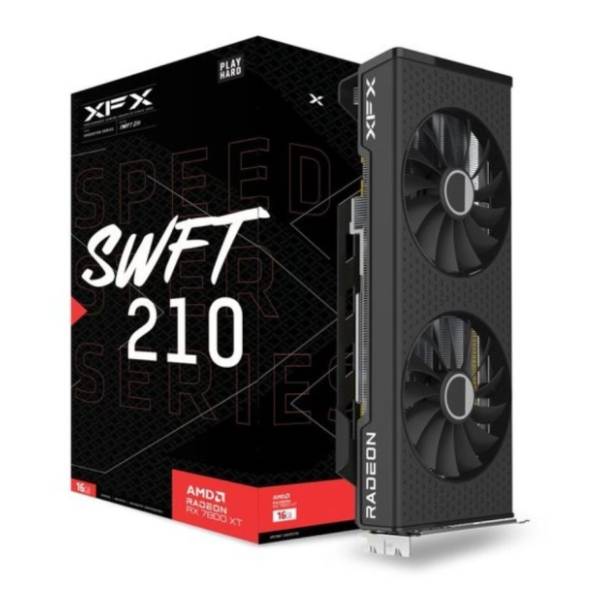 XFX AMD Radeon RX 7800 XT Speedster SWFT 210 16GB GDDR6 256-bit grafička kartica