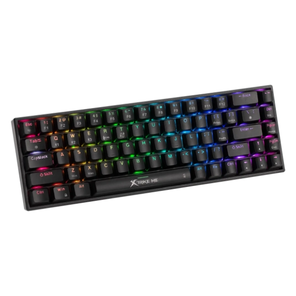 XTRIKE bežična tastatura GK993W crna