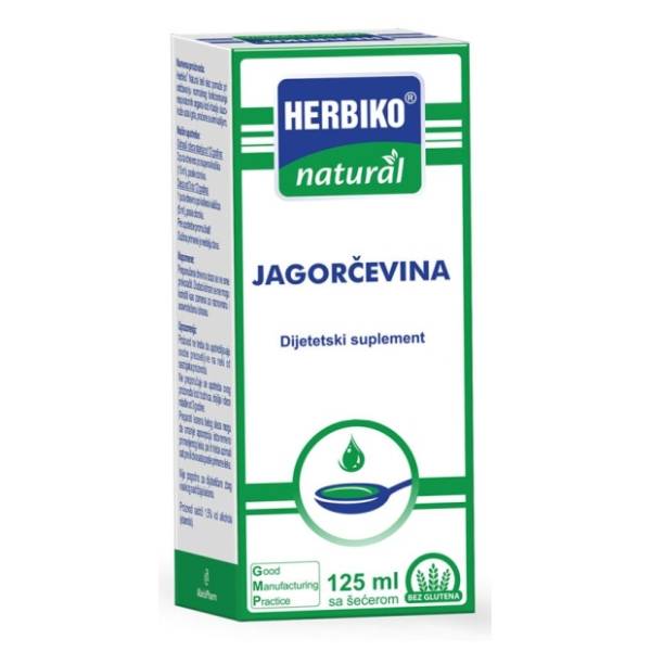 ABELA PHARM Herbiko sirup jagorčevina 125ml