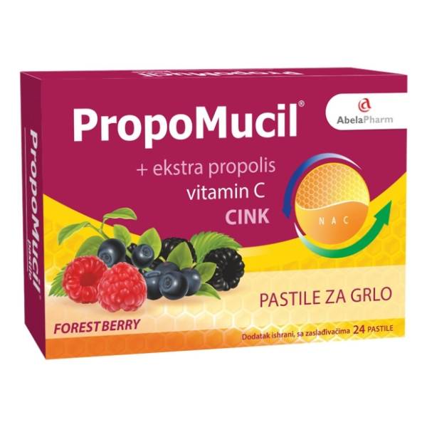 ABELA PHARM Propomucil pastile šumsko voće 24kom