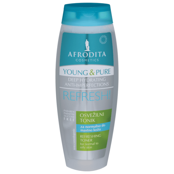 AFRODITA osvežavajući tonik za lice young & pure 200ml
