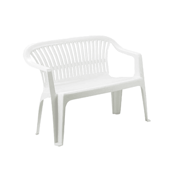Baštenska klupa GREEN BAY Diva 030770 bela 14 × 55 × 82 cm
