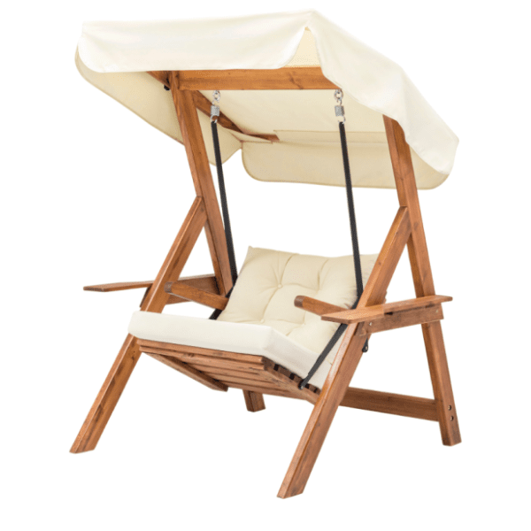 Baštenska ljuljaška 	HANAH HOME Galata swing S1 cream