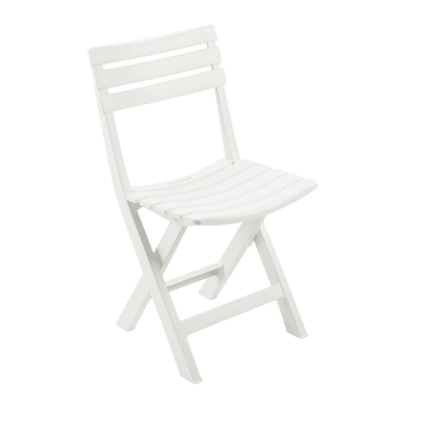 Baštenska stolica GREEN BAY Birki 030762 bela 54 x 53 x 82 cm