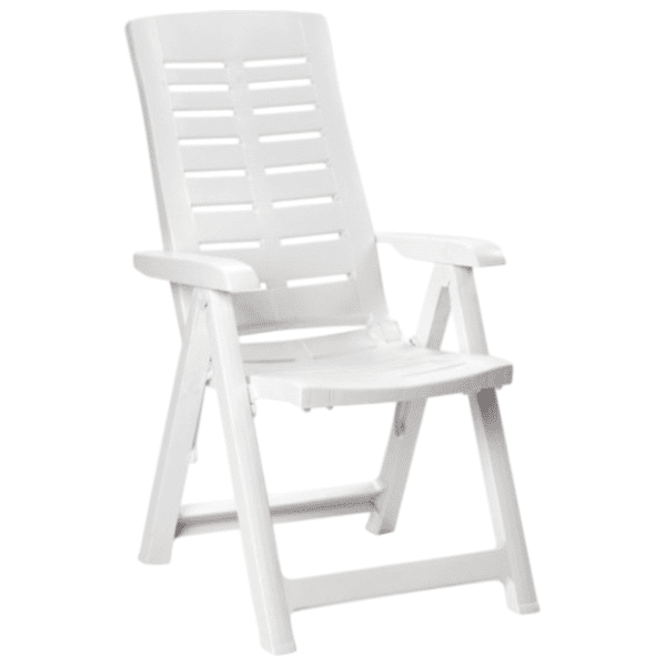 Baštenska stolica GREEN BAY Yuma bela 60 x 61 x 109 cm