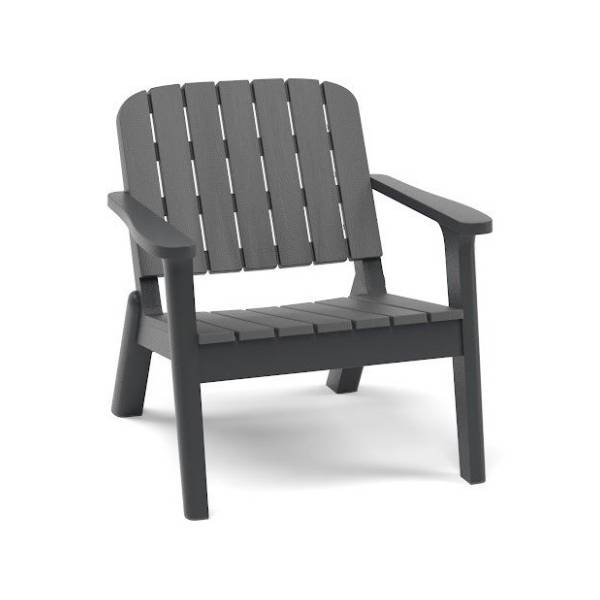 Baštenska stolica HANAH HOME Silva anthracite charcoal
