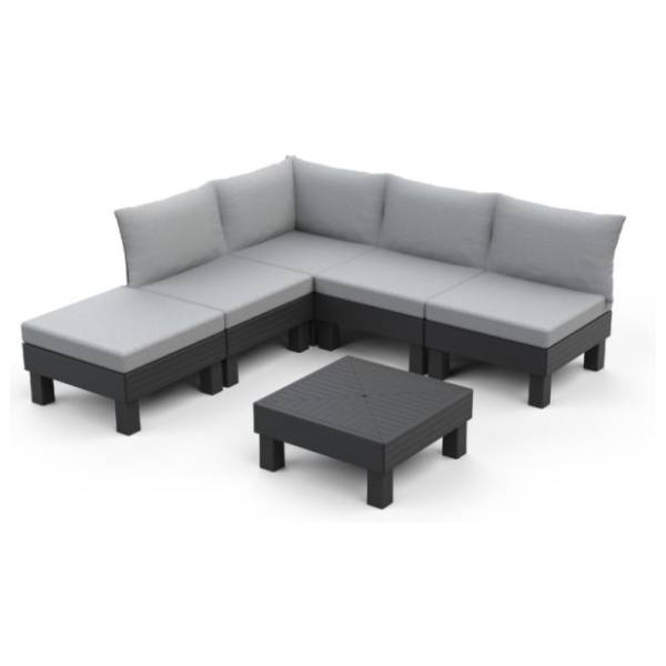 Baštenski set KETER Cantara elements 5 seater CU 257361 grafit