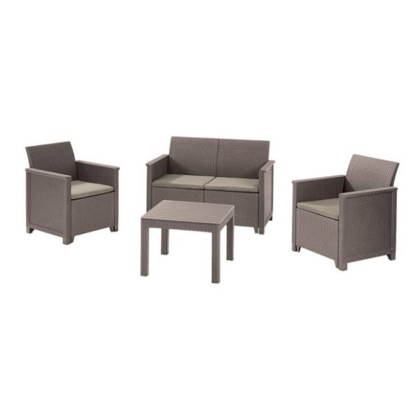 Baštenski set KETER Elodie 2 seater CU 246157 kapućino